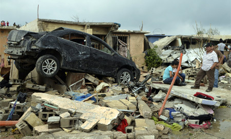 Más de 13 muertos a causa de un tornado en el norte de México